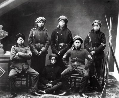 Leibwache von General Gordon, um 1855-60 von European Photographer